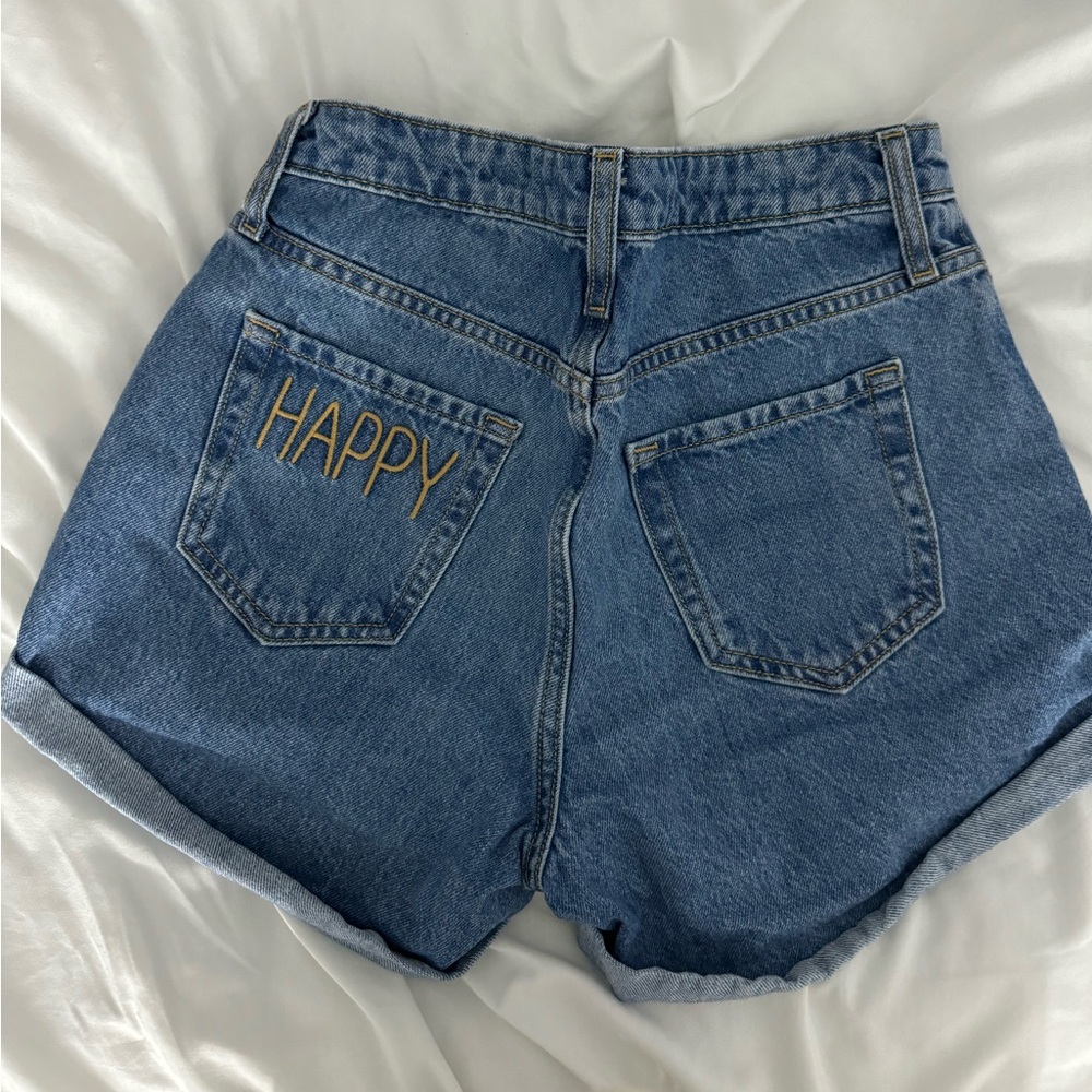 High Rise Mom Shorts